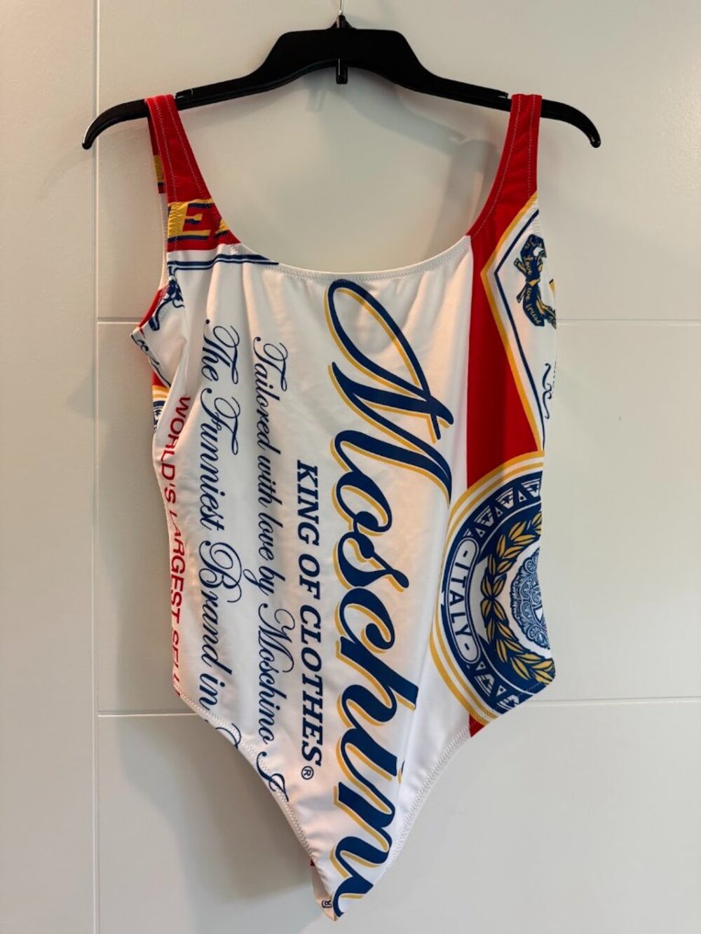Moschino Budweiser Beer Swimsuit IT44